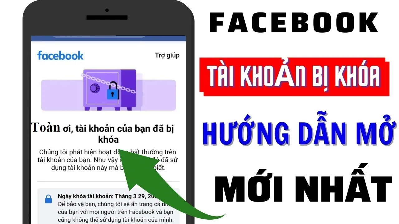 cách mở tài khoản facebook đã bị khóa: Hướng dẫn khôi phục chi tiết 4 bước thành công 2025