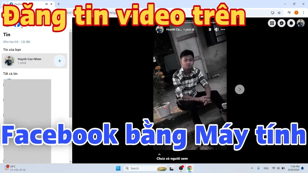 Cách Đăng Video Trên Facebook Bằng Máy Tính Chuẩn SEO và Chuyên Nghiệp 2025