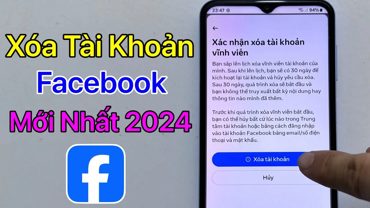 cách xóa tài khoản cá nhân facebook: Hướng Dẫn Chi Tiết Toàn Diện Từ A Đến Z