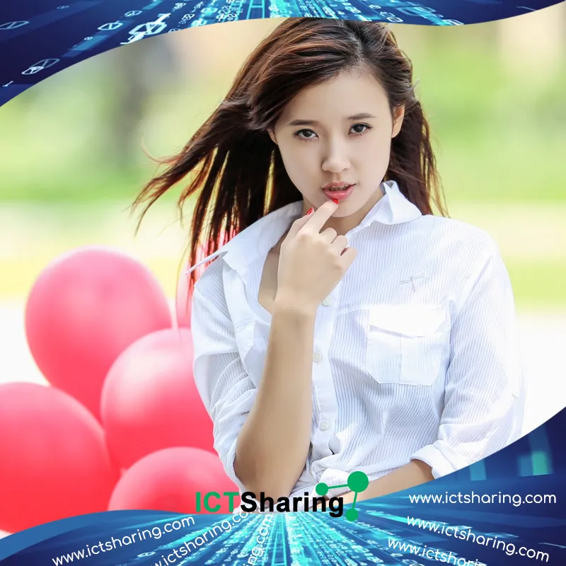 Minh họa ảnh đại diện sau khi đã áp dụng Frame Facebook với nền rỗng