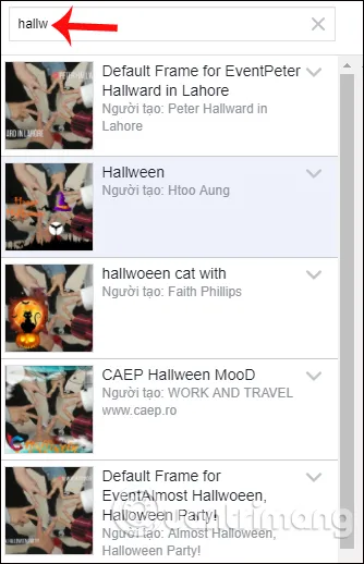 Nhập từ khóa Halloween