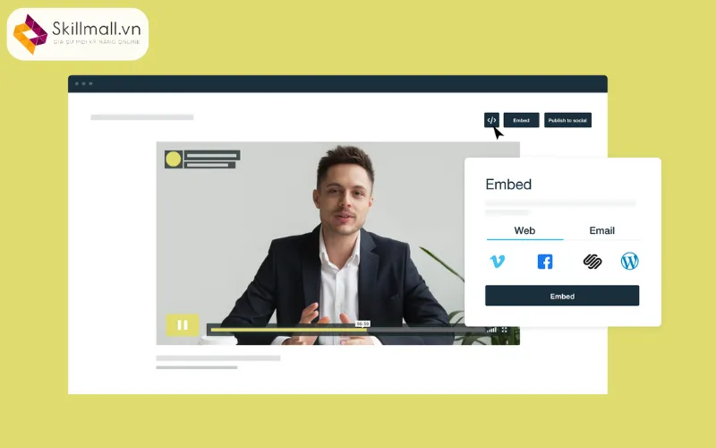 Nhúng video Facebook vào website: cách tăng lượt view facebook tự nhiên