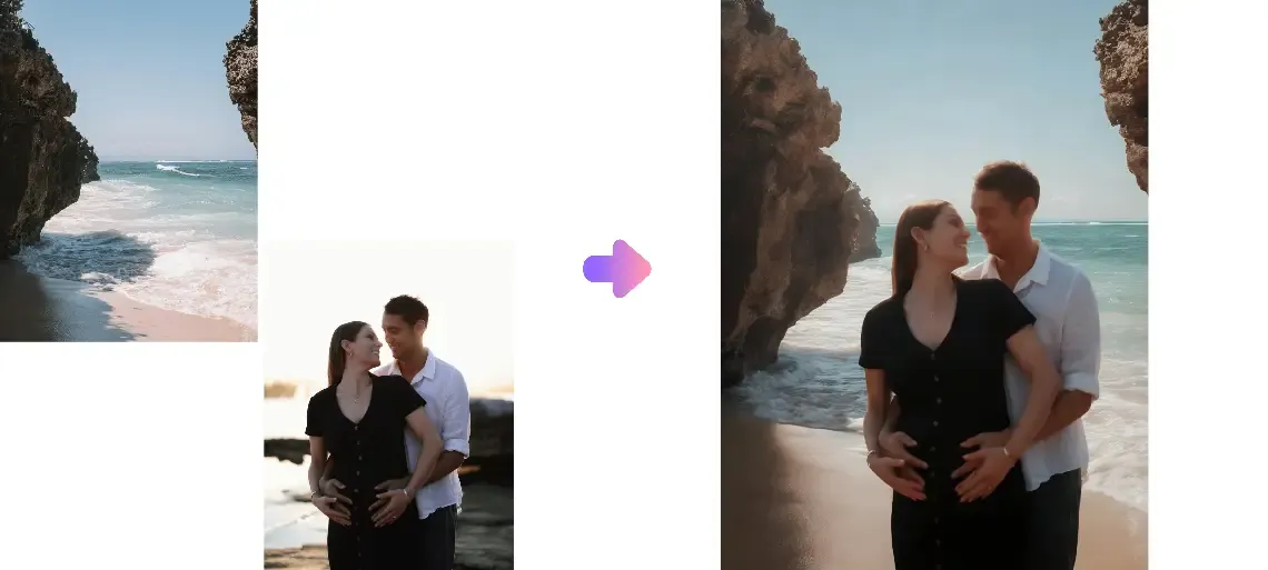 Pha trộn hai hình ảnh để tạo hiệu ứng độc đáo cho avatar Facebook