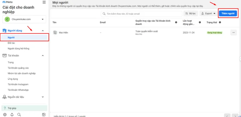 quản lý tài khoản quảng cáo Facebook đơn giản