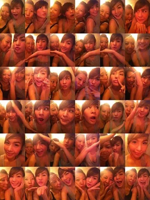 Tạo hình trái tim bằng tay trong môi trường ngoài trời