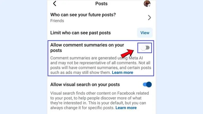 Thao tác vô hiệu hóa các tùy chọn liên quan đến đồng bộ hóa dữ liệu