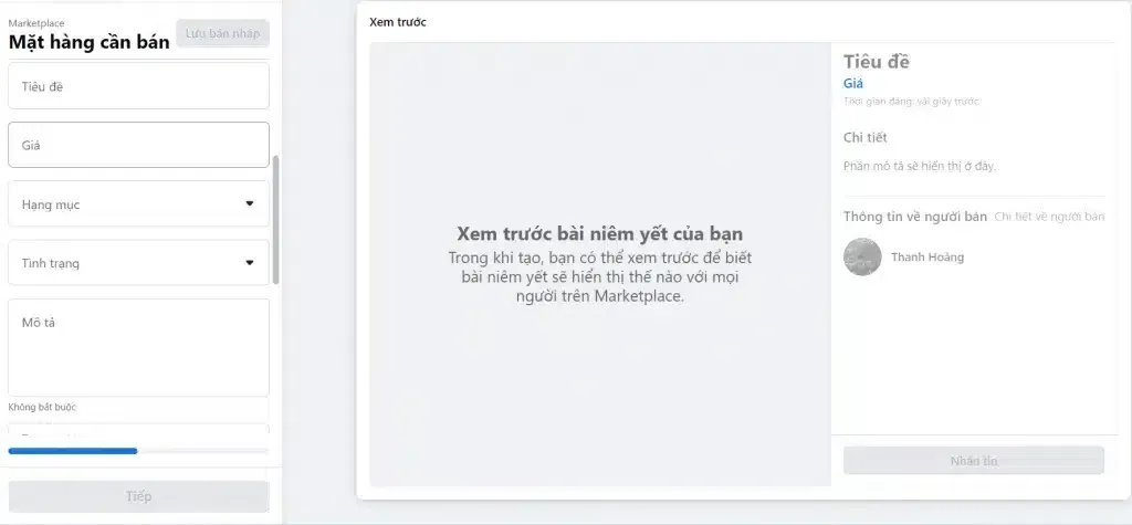 Thêm thông tin chi tiết khi đăng bài trên Facebook