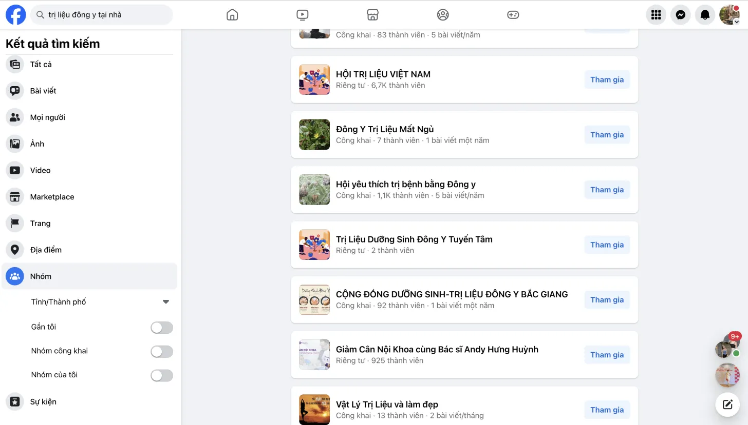 Theo dõi các hội nhóm và diễn đàn Facebook để hiểu ngôn ngữ và vấn đề cốt lõi của khách hàng