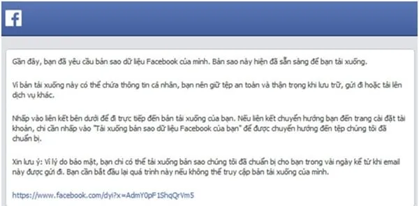 Thiết lập tùy chọn để chỉ chọn tải dữ liệu tin nhắn Facebook