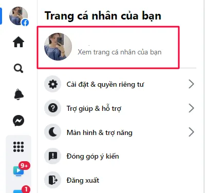 Truy cập vào trang cá nhân Facebook và chọn tab Bạn bè
