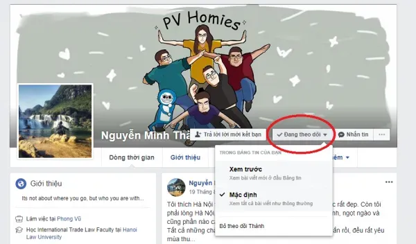 Tùy chọn Mọi người trong mục Ai có thể theo dõi tôi, để kích hoạt cách mở chế độ follow trên Facebook
